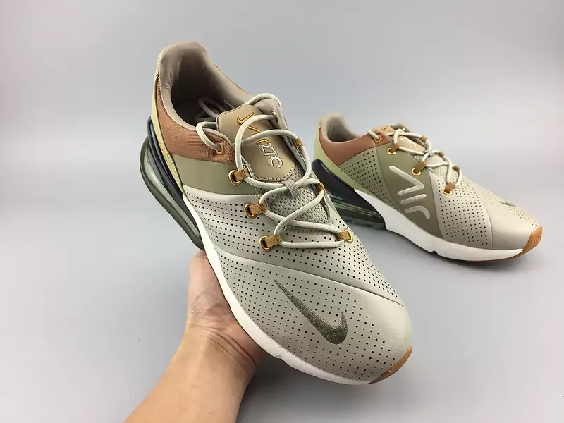 air max 270 smooth leather sport ao8283-200 brown leather